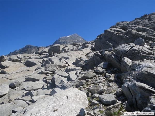 Aufstieg zum Passo del Monte Moro, Joderhorn