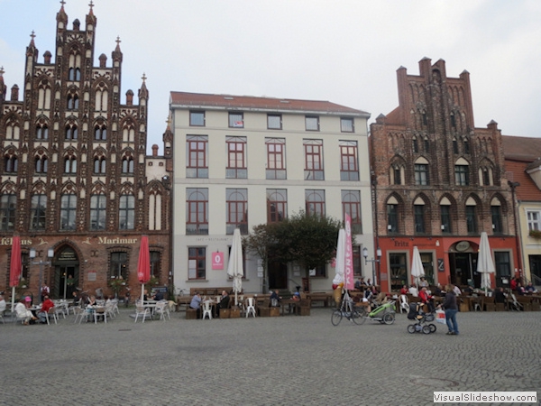 Greifswald - auf dem Marktplatz