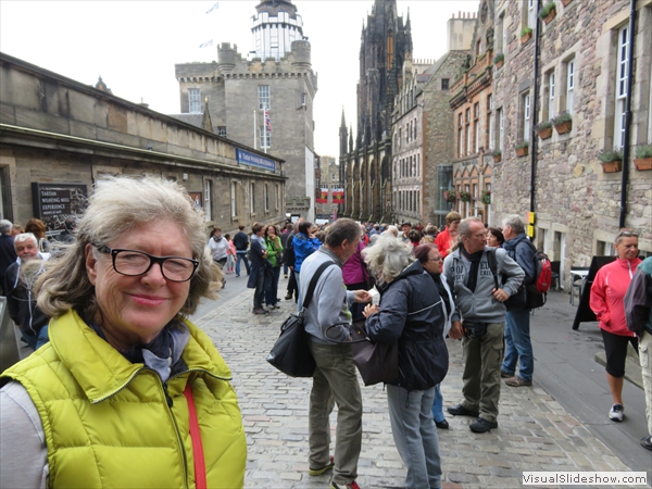 ...auf der Royal Mile zum Schloss