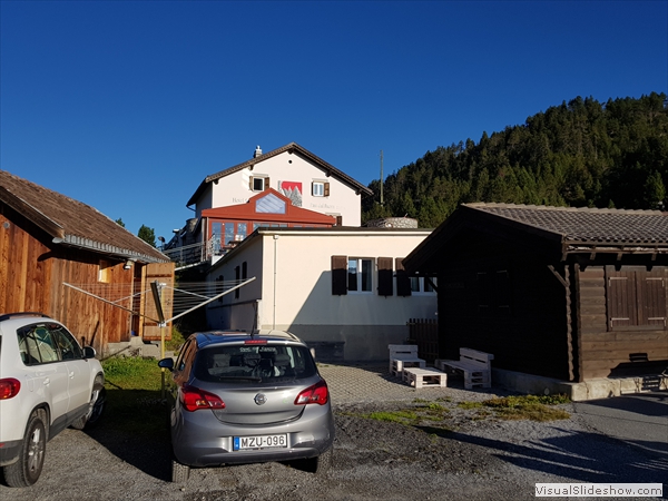Gasthaus Süsom Givè auf dem Pass dal Fuorn